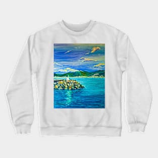 Lighthouse. Empuriabrava Crewneck Sweatshirt